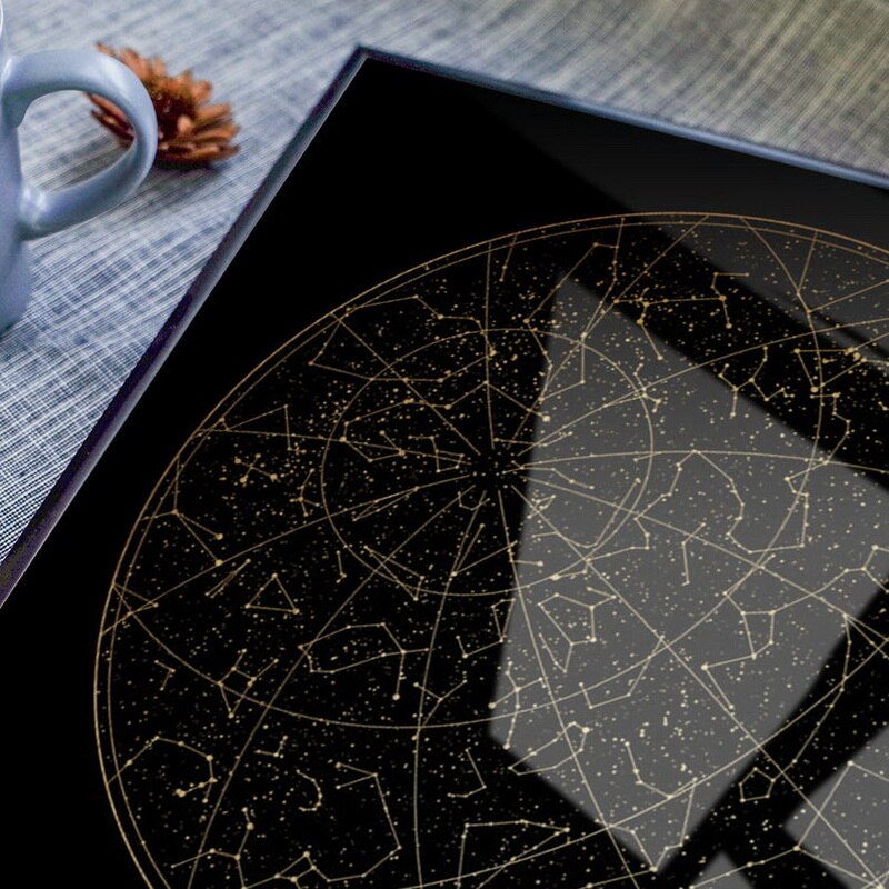 Real gold foil constellation Wall Art - Little Eudora