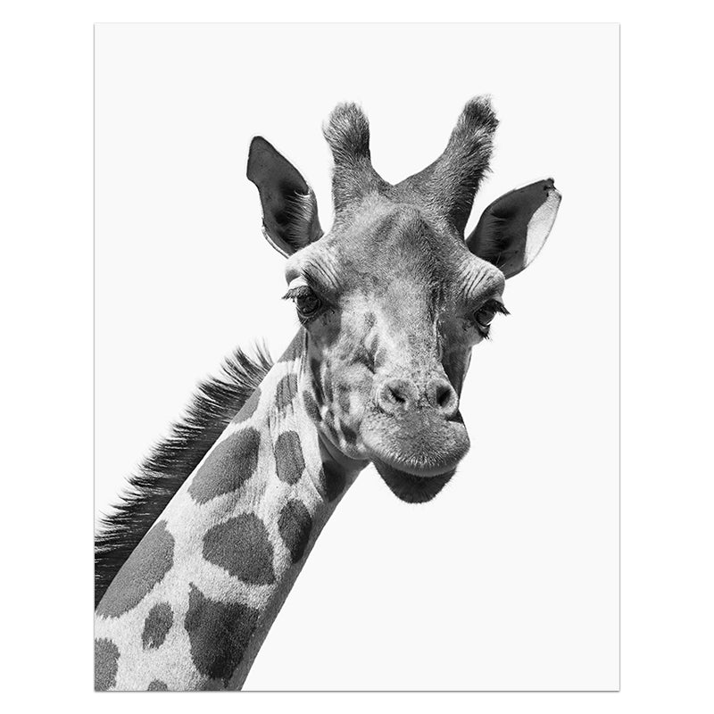 Animals Print Lion Zebra Elephant Wall Art - Little Eudora