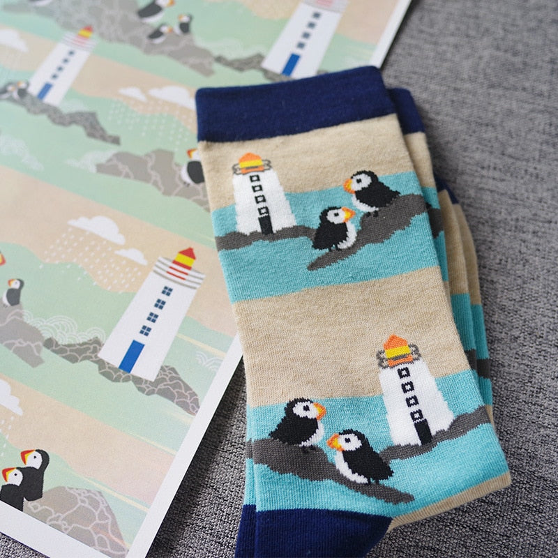 Unisex Harajuku Socks - 1 Pair - Little Eudora