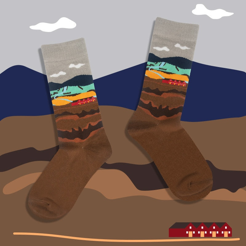 Unisex Harajuku Socks - 1 Pair - Little Eudora