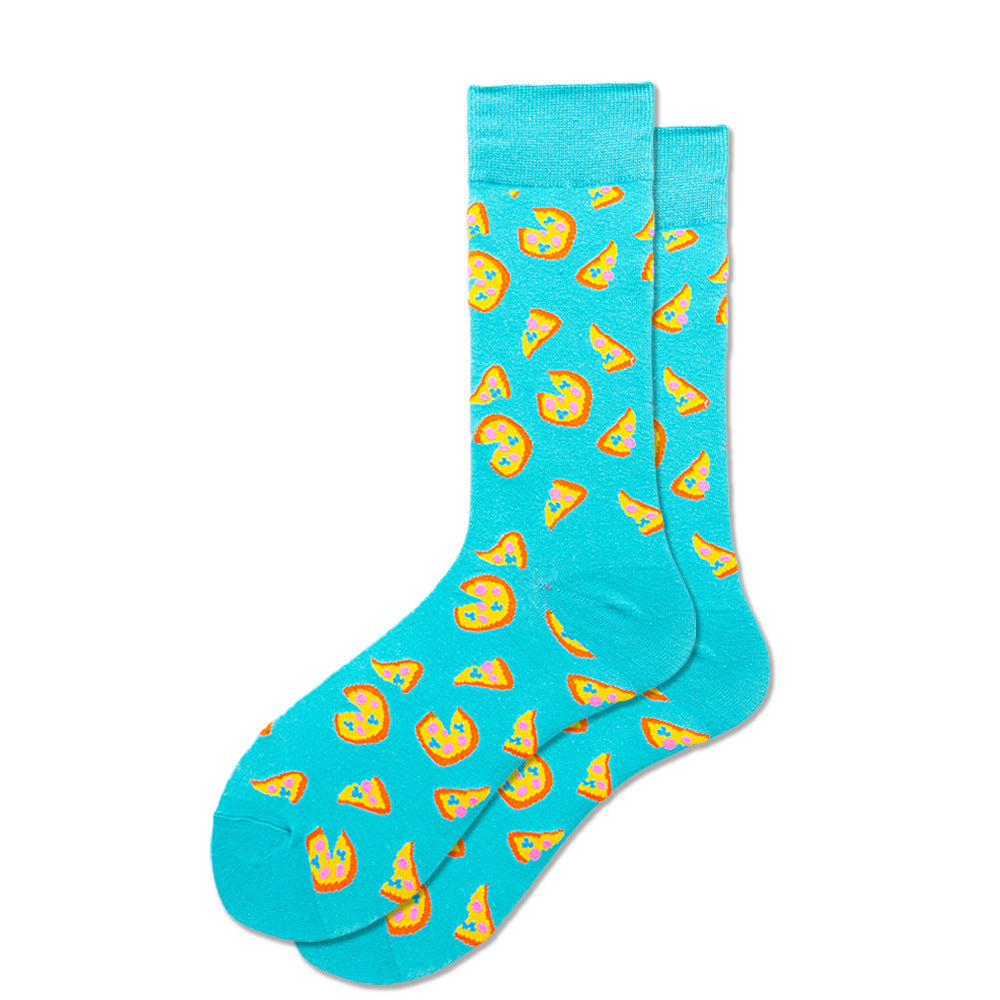 Unisex Happy Fruits and Cartoon Socks - 1 Pair - Little Eudora