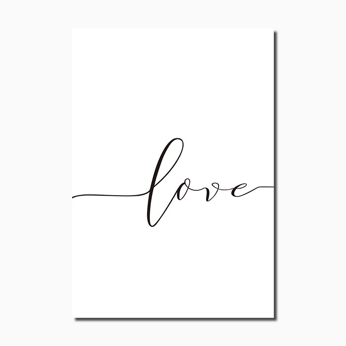 Black And White Holding Hands Wall Art - Little Eudora