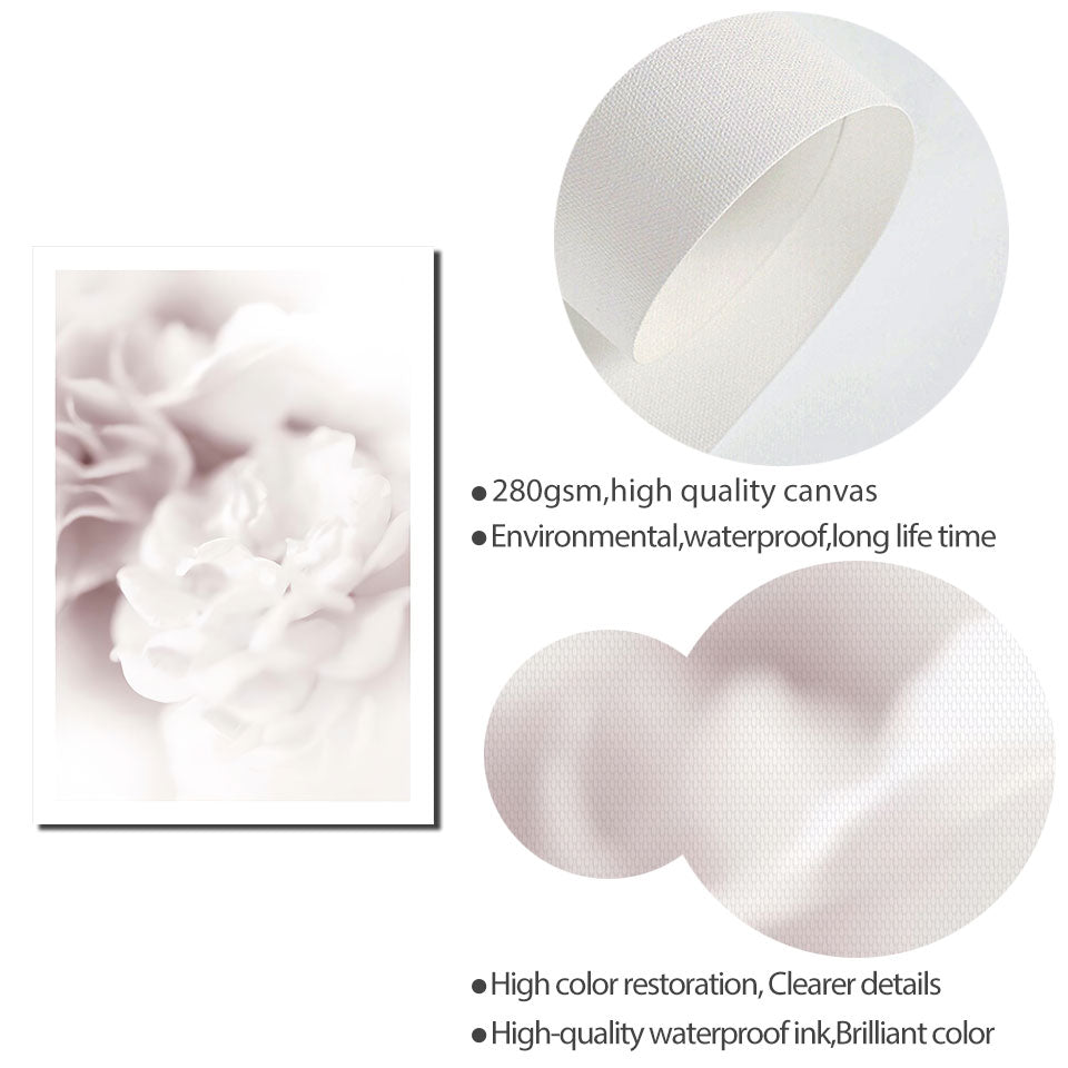 Nordic Fashion Flowers Wall Art - Little Eudora