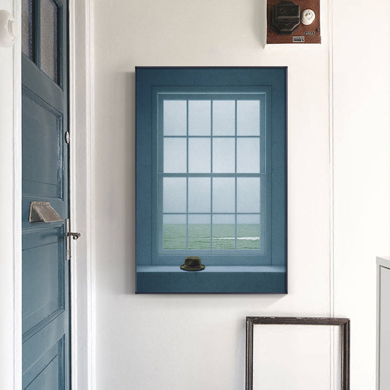 Nordic landscape stand by the windows Wall Art - Little Eudora