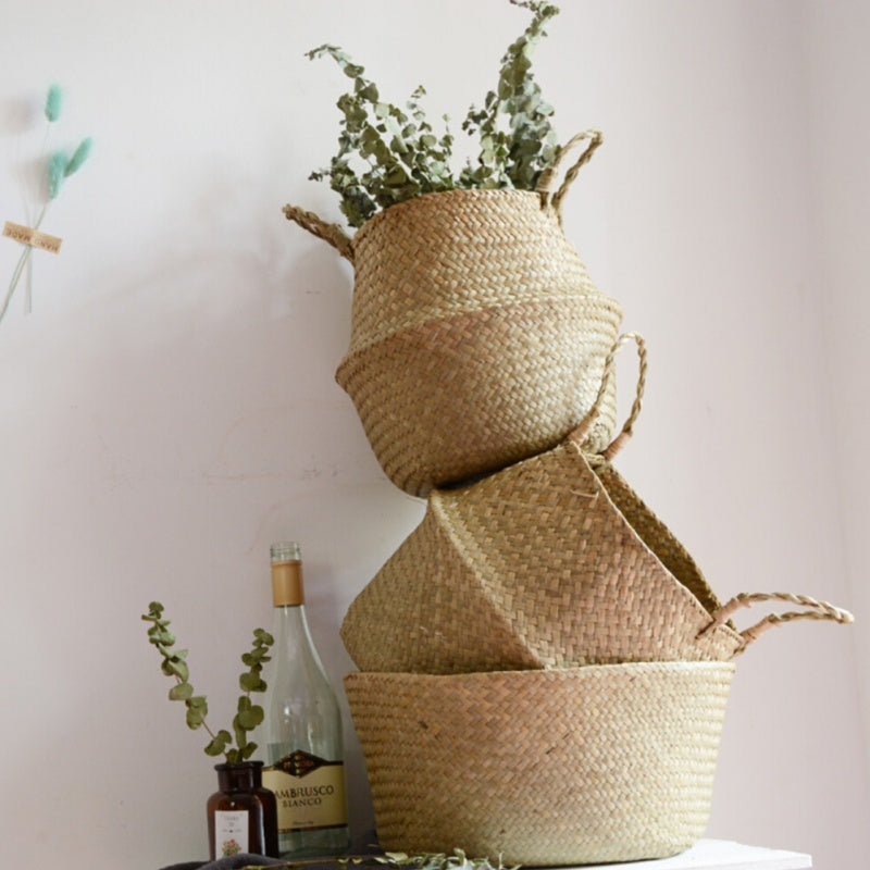Handmade Bamboo Storage Baskets - Little Eudora