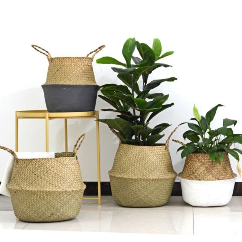 Handmade Bamboo Storage Baskets - Little Eudora