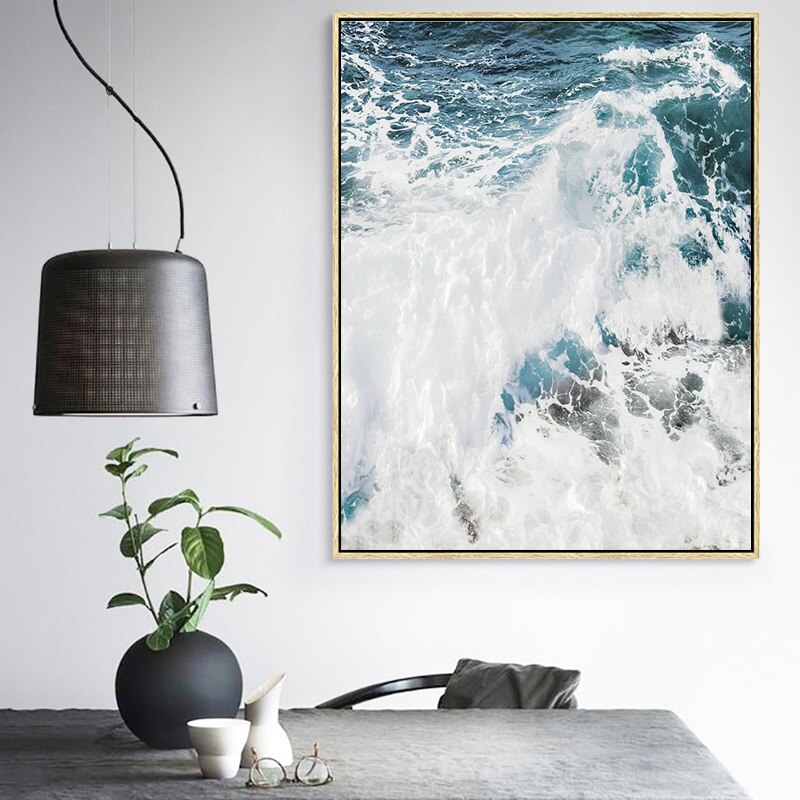 Ocean Wave Landscapes Wall Art - Little Eudora
