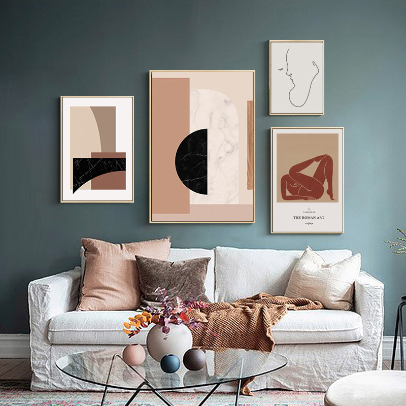 Abstract Scandinavia Marble Wall Art - Little Eudora