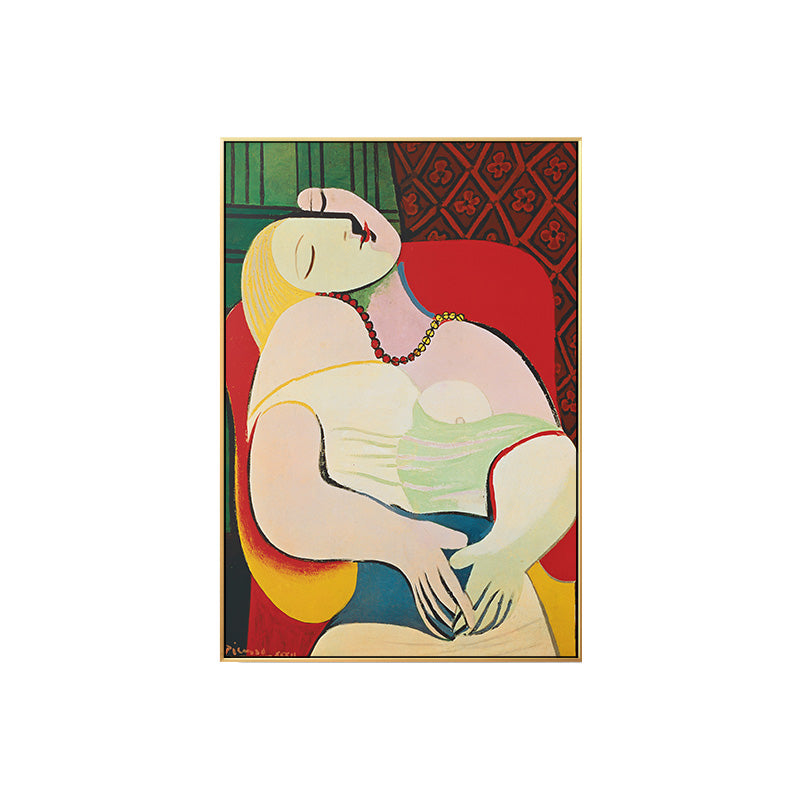 Picasso Dreaming Woman Wall Art - Little Eudora