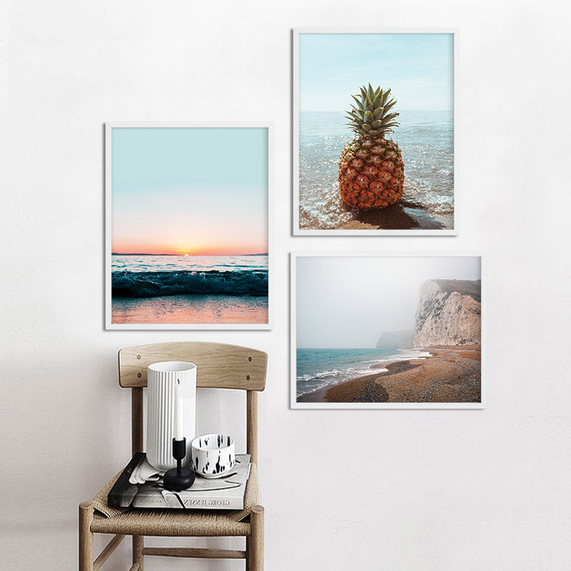 Nordic Ocean Bridge Pineapple Wall Art - Little Eudora