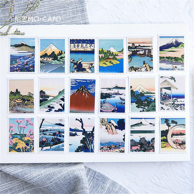 46 Pcs Paint Stationery Sticker Totem Memo Stickers Pack Posted It Kawaii Planner Scrapbooking Escolar School Supplies