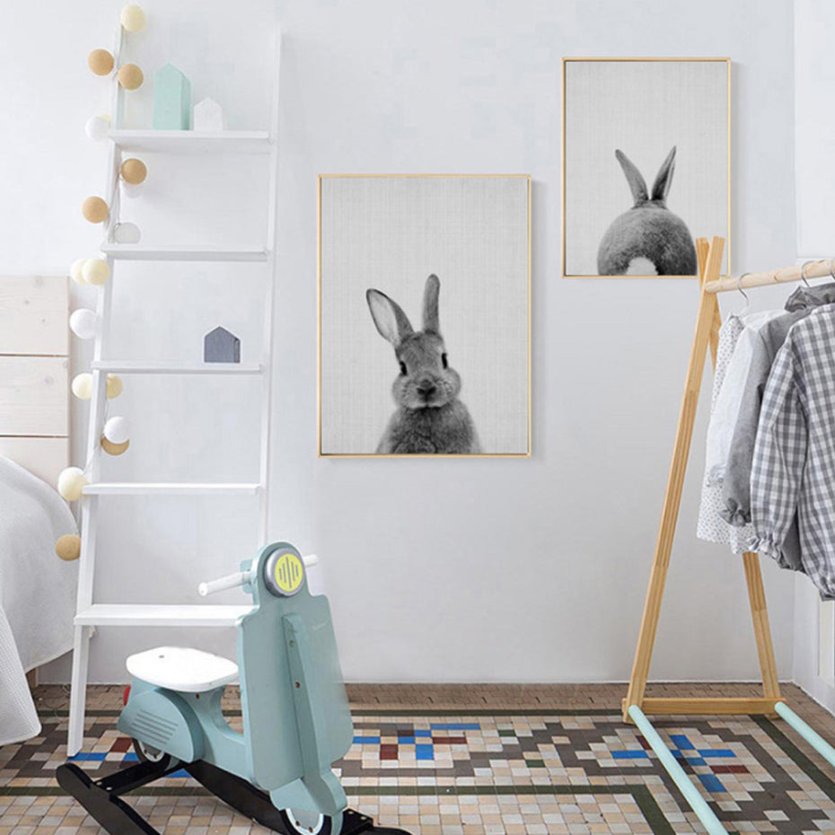 Rabbit Tail Bunny Wall Art - Little Eudora