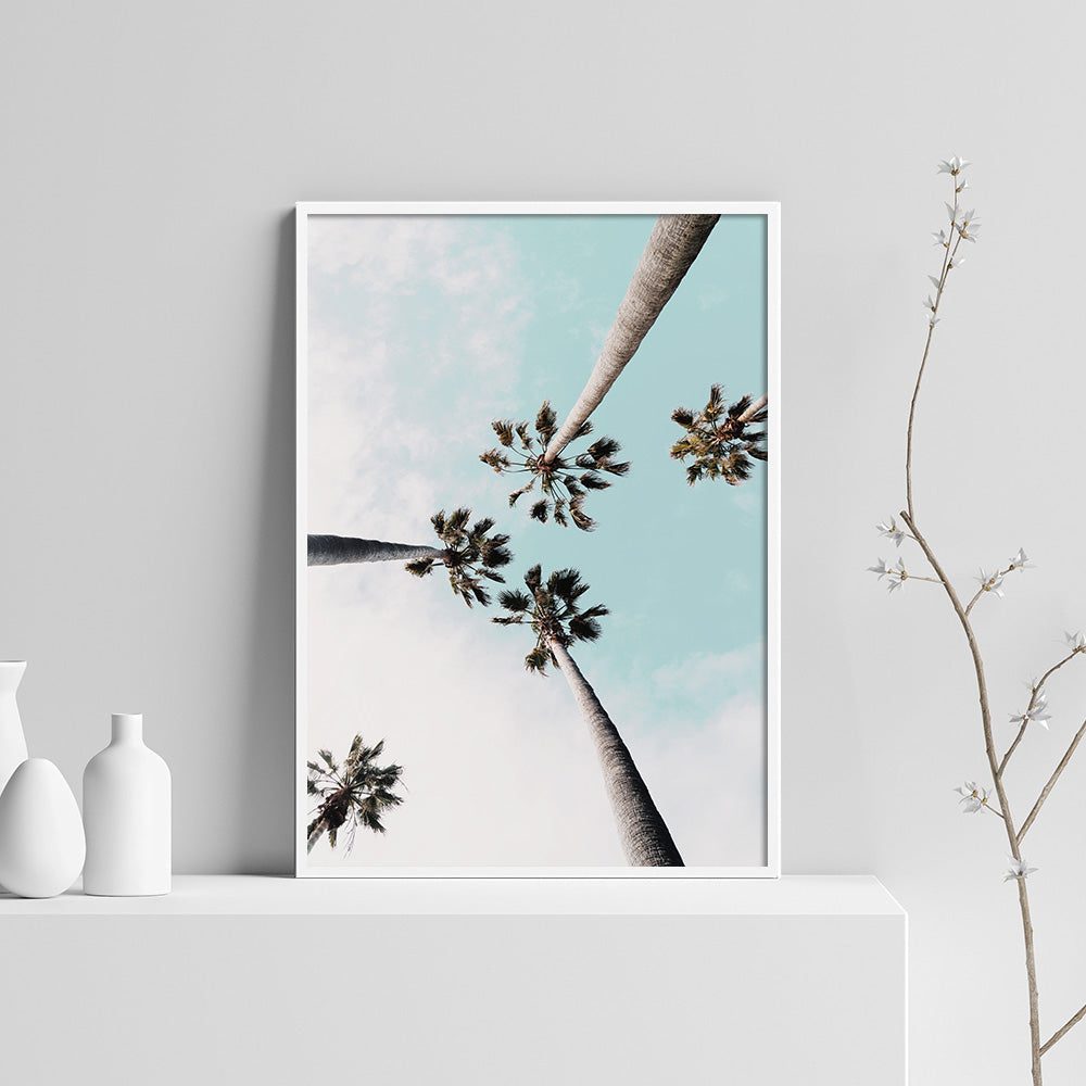 Wall Art Landscape Canvas Poster Nordic Print Ocean Sea Beach Painting Scandinavian Decoration Picture Modern Living Room Decor
