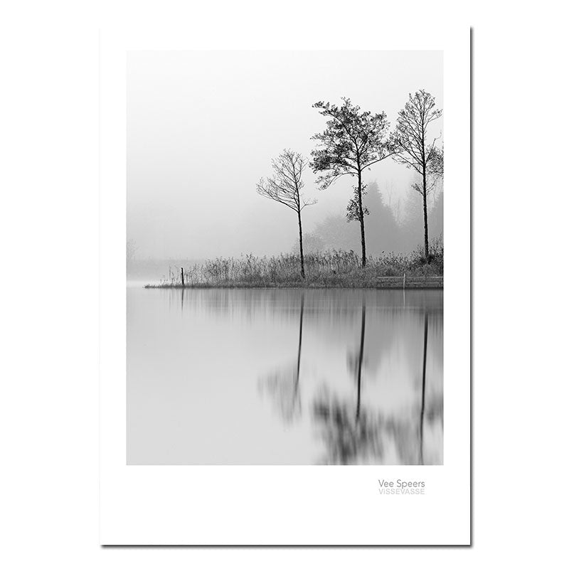 Scandinavian Landscape Canvas Poster Wall Art
