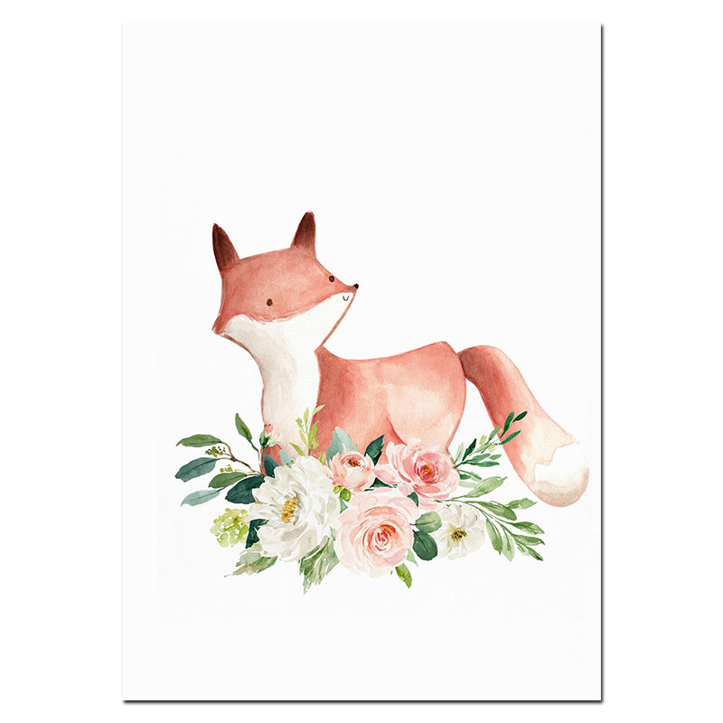 Woodland Animals Nursery Wall Art - Little Eudora