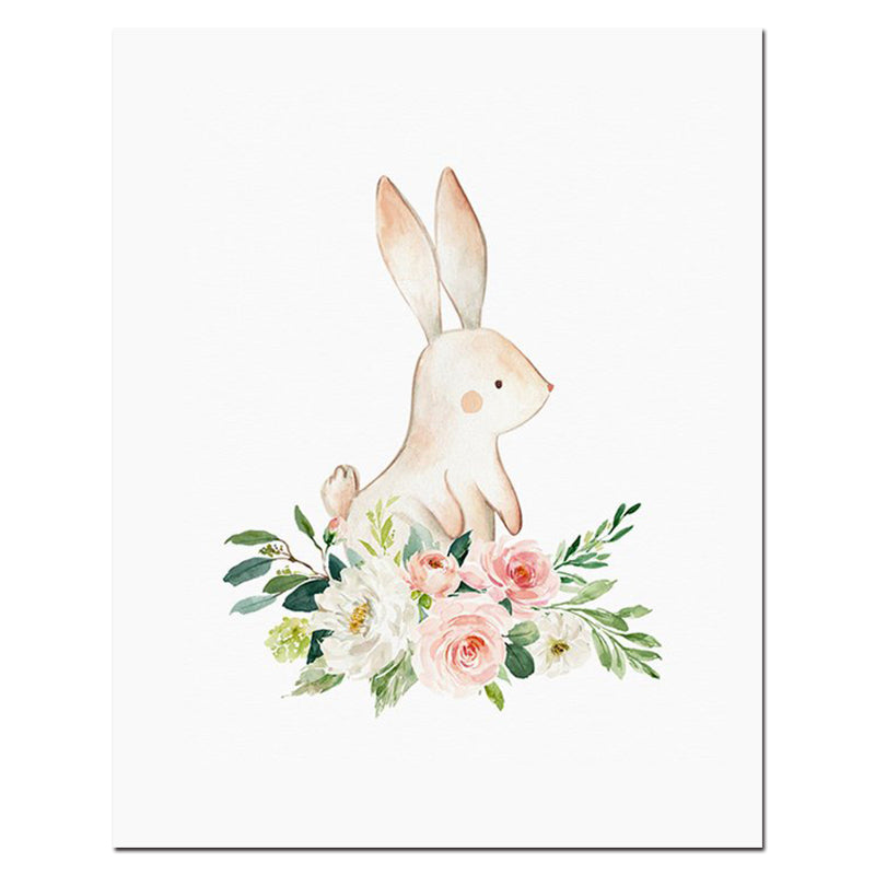 Woodland Animals Nursery Wall Art - Little Eudora
