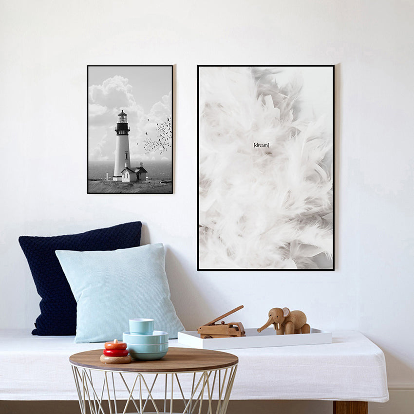 Lighthouse Landscape Wall Art - Little Eudora