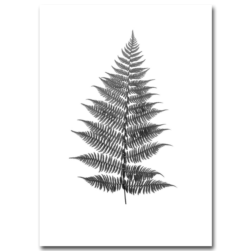 Black White Deer Dandelion Wall Art - Little Eudora