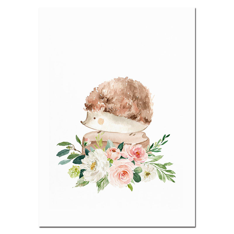 Woodland Animals Nursery Wall Art - Little Eudora