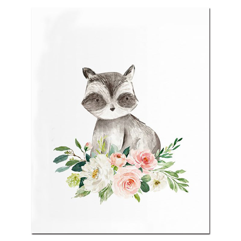 Woodland Animals Nursery Wall Art - Little Eudora