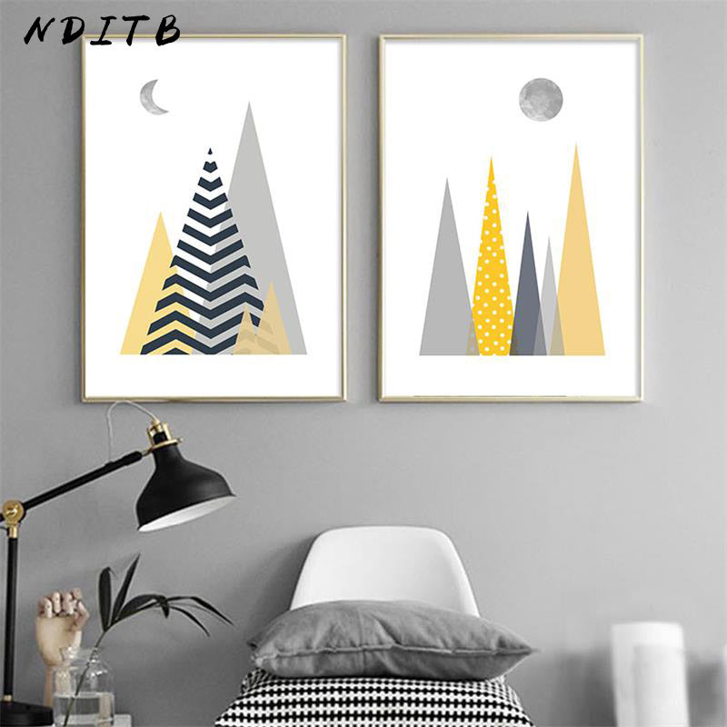 Geometric Minimalist Wall Art - Little Eudora