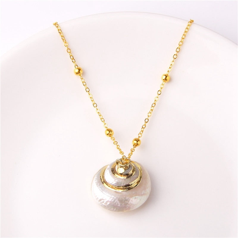 Boho Conch Shell Necklace