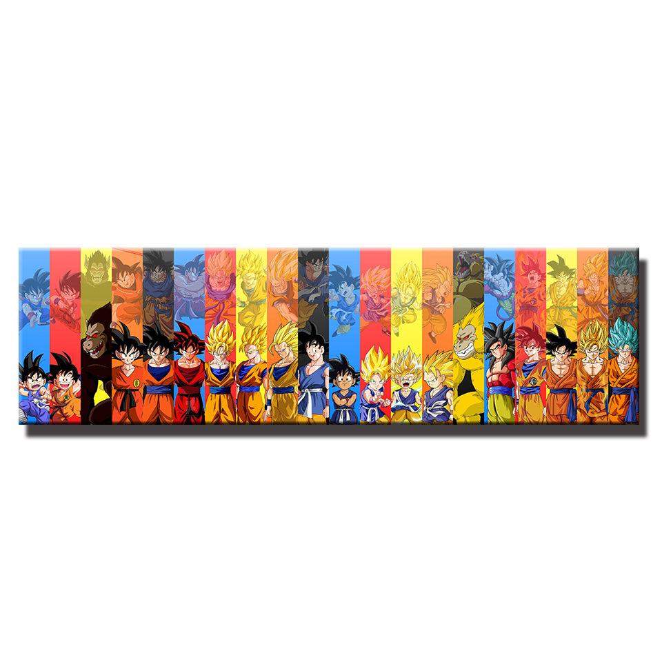 Dragon Ball Characters Super Saiyan Goku - Little Eudora