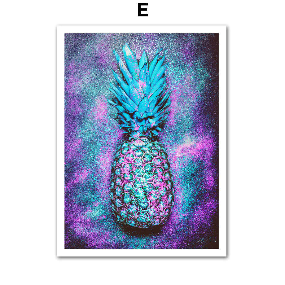 Pineapple Cactus Succulent Plants Wall Art - Little Eudora