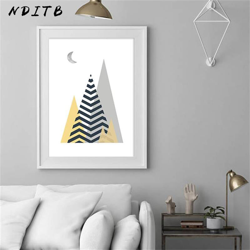Geometric Minimalist Wall Art - Little Eudora