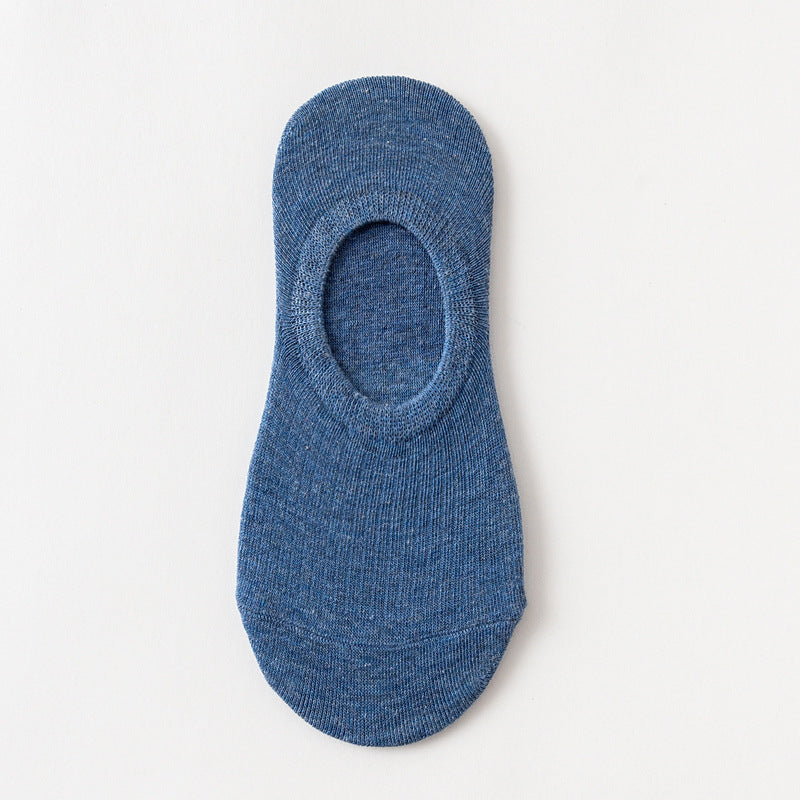 Japanese solid color Socks - 5 Pairs - Little Eudora
