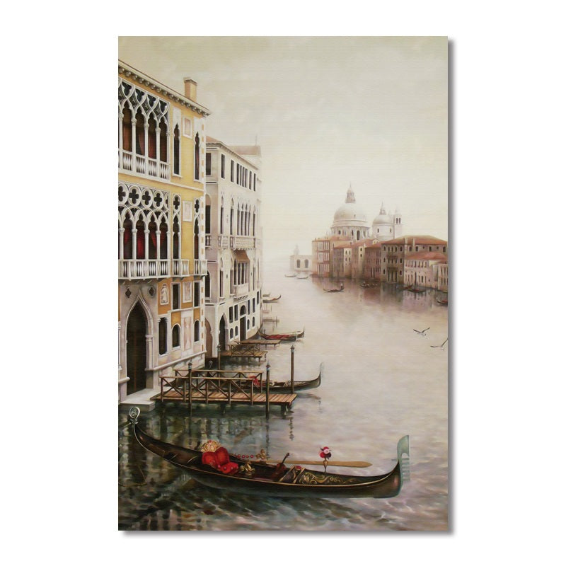 Water City Landscape Wall Art - Little Eudora