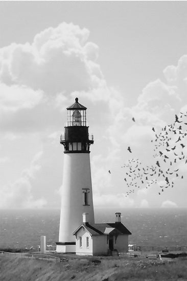 Lighthouse Landscape Wall Art - Little Eudora