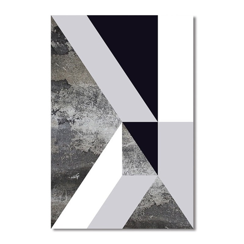 Abstract Geometric Canvas Wall Art - Little Eudora