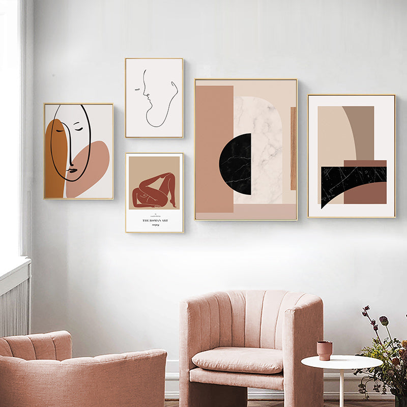 Abstract Scandinavia Marble Wall Art - Little Eudora