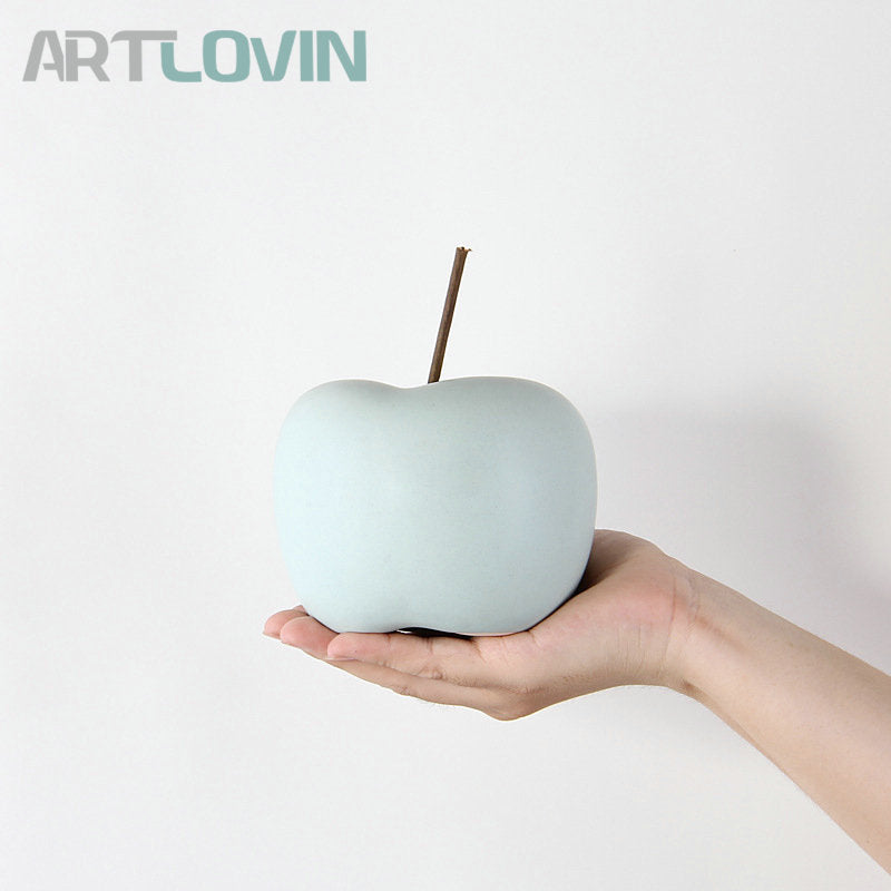 Ceramic Apple Figurines - Little Eudora