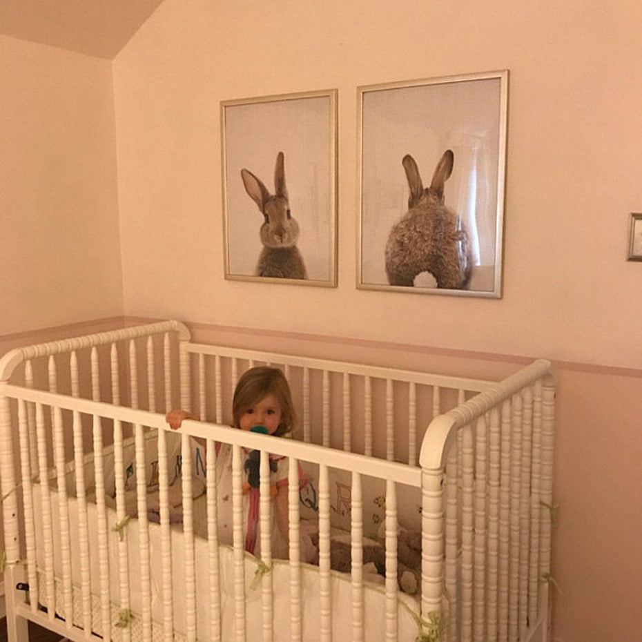 Rabbit Tail Bunny Wall Art - Little Eudora
