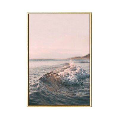 Romantic Pink Peony Flamingo Love Wall Art - Little Eudora