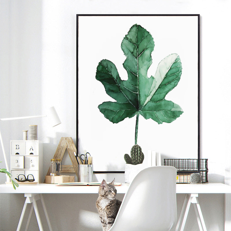 Tropical Plant Leaves Wall Art - Little Eudora