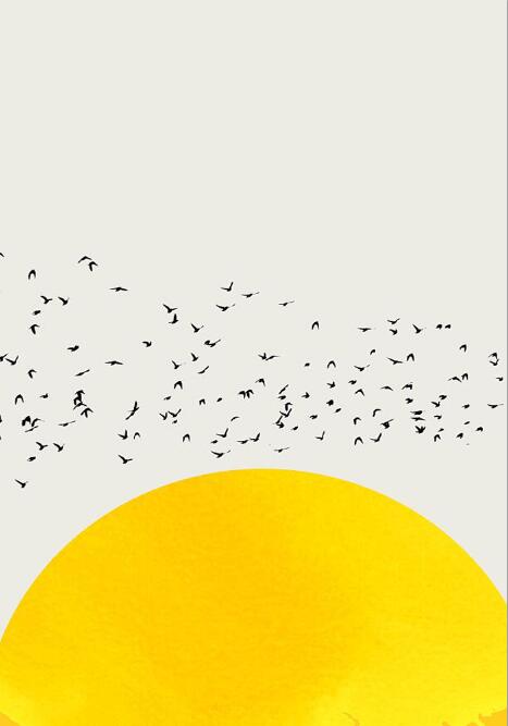 A Thousand Of Birds Wall Art - Little Eudora