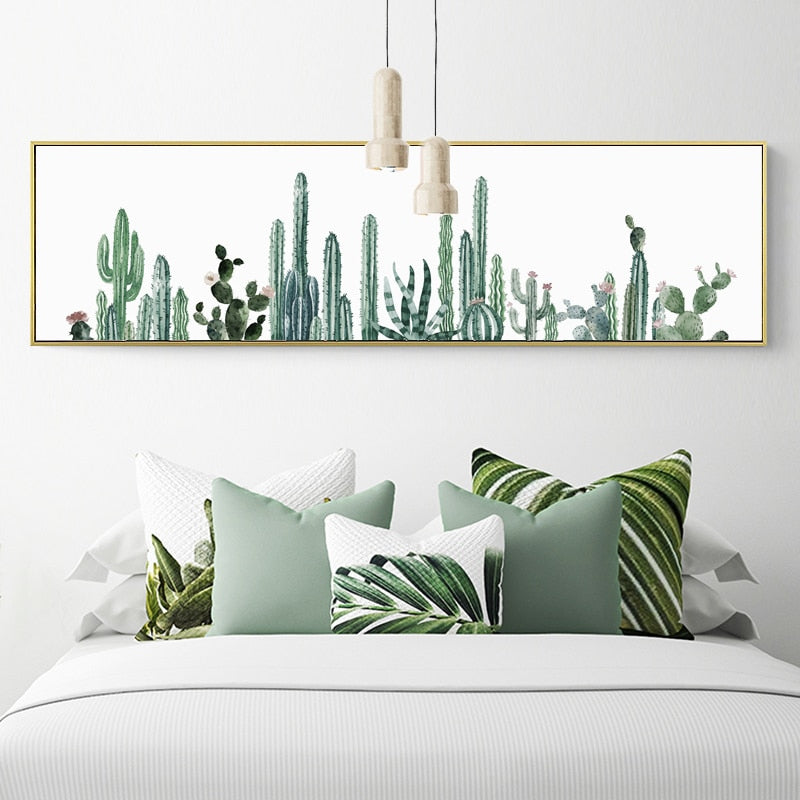 Nordic Cactus Flower Poster Plant - Little Eudora