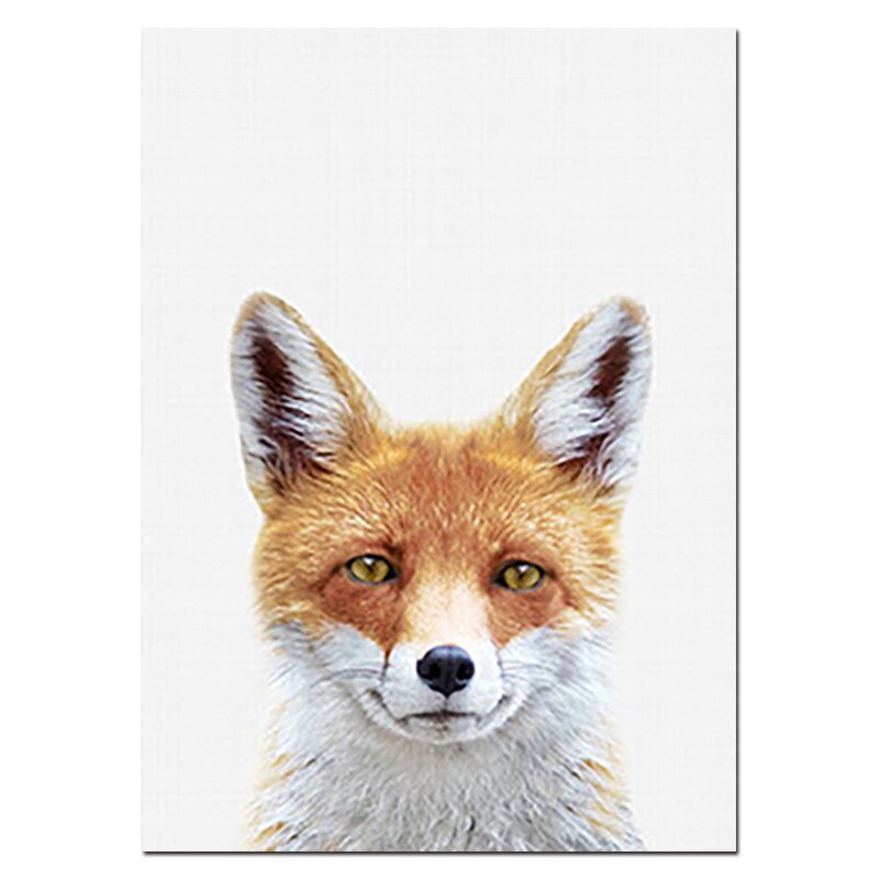 Nursery Animal Prints Cute Baby Animals - Little Eudora