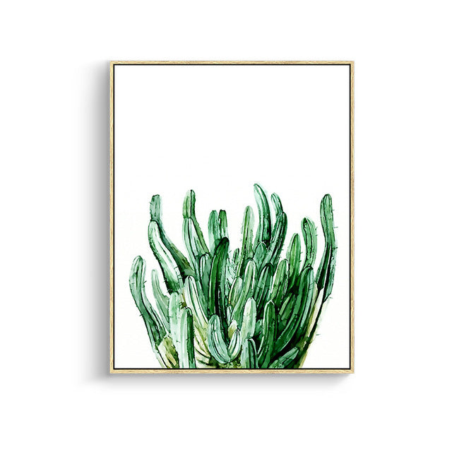 Tropical Plant Leaves Wall Art - Little Eudora