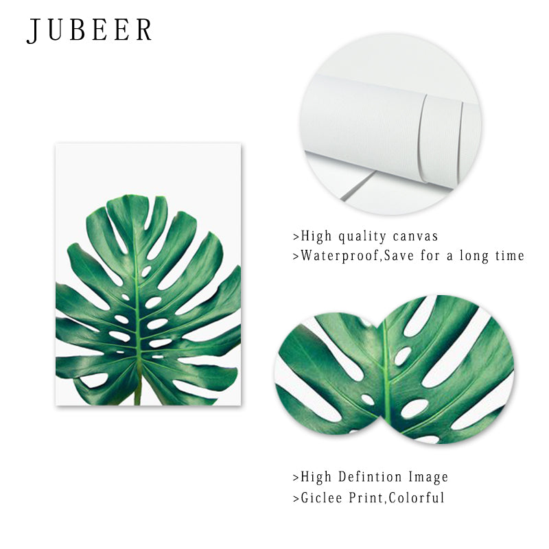 Tropical Leaf Wall Art - Little Eudora