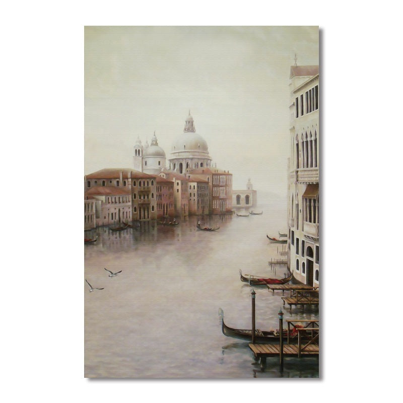 Water City Landscape Wall Art - Little Eudora