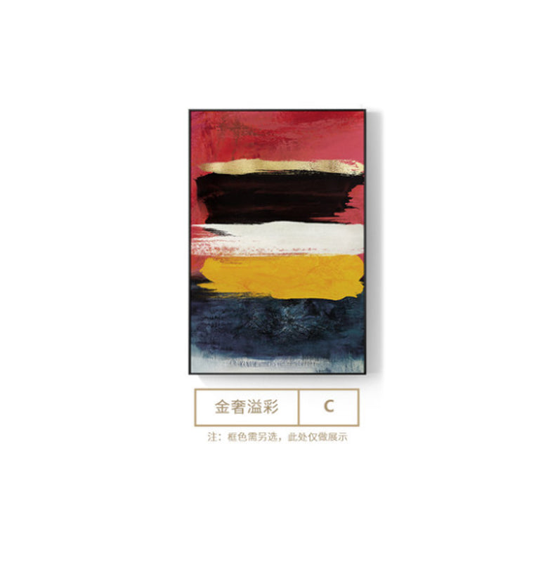 Abstract Bright Colour Blocks Wall Art - Little Eudora