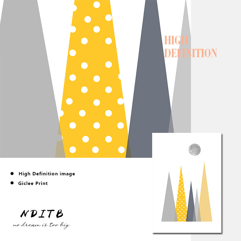 Geometric Minimalist Wall Art - Little Eudora