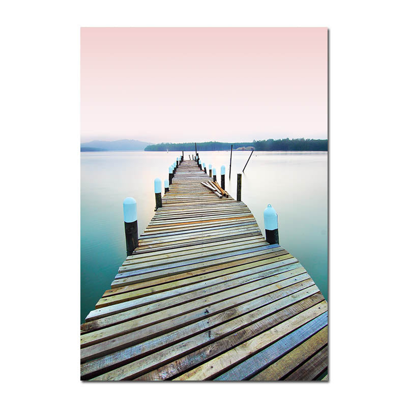 Nordic Ocean Bridge Pineapple Wall Art - Little Eudora
