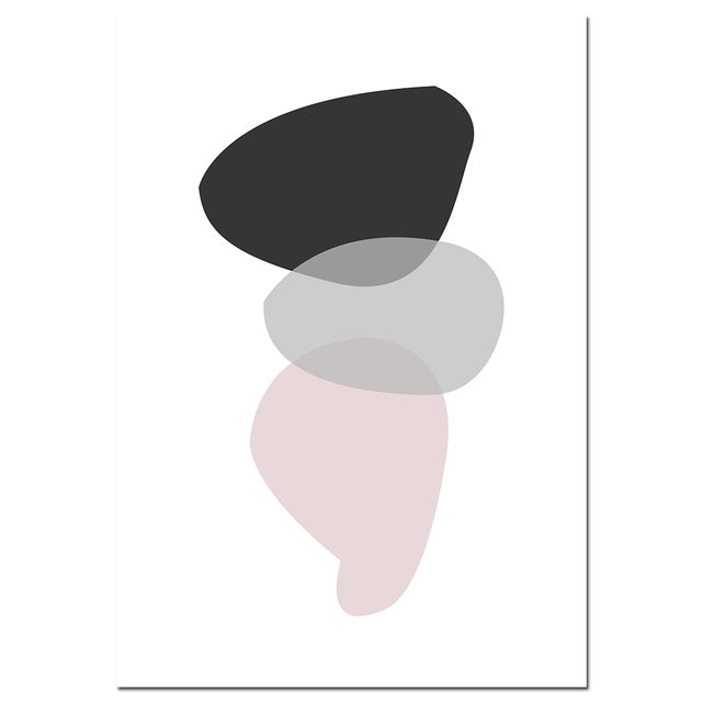 Geometric Abstract Art Wall - Little Eudora