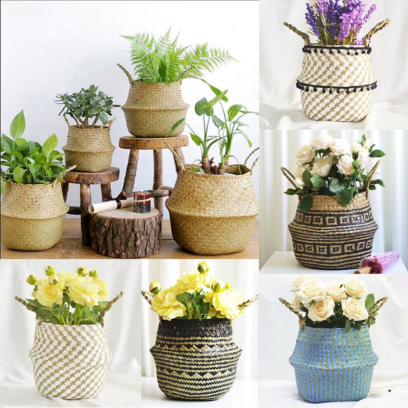 Handmade Bamboo Storage Baskets - Little Eudora