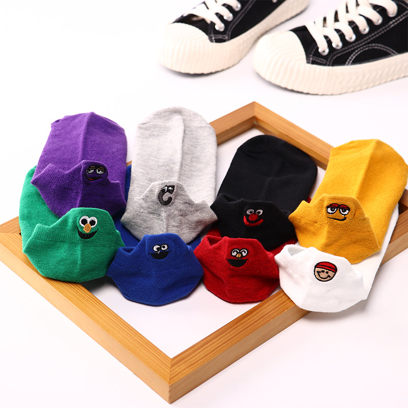 Fashion Ankle Socks - 4 Pairs - Little Eudora